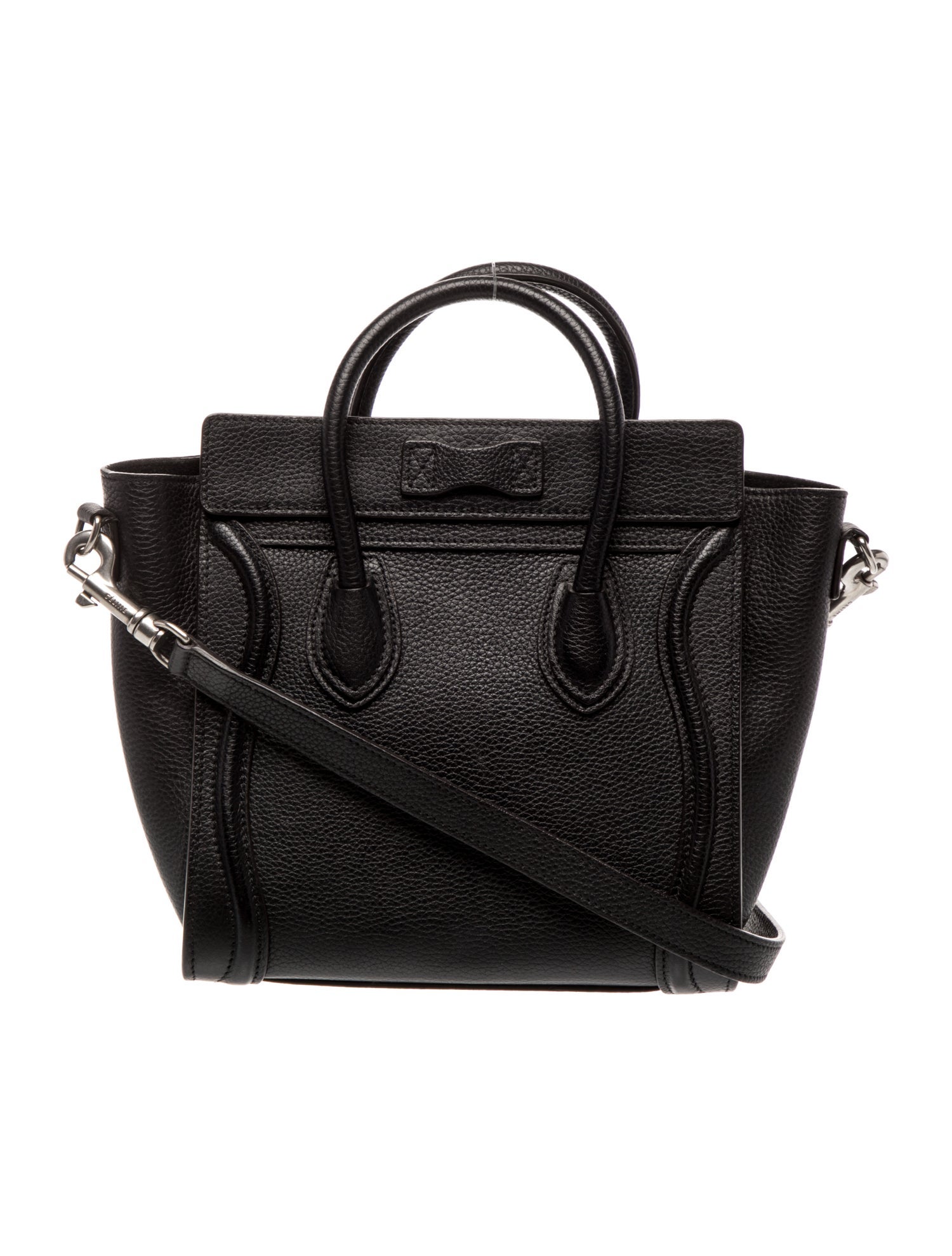 Celine Leather Luggage Nano